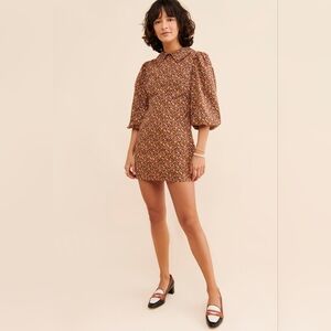 Free People Floral Mini Dress - Multicolor